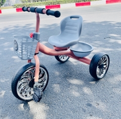 XE ĐẠP 3 BÁNH CHO BÉ CÓ DỎ TRƯỚC SAU (20)