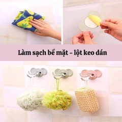 Móc Treo Đồ Dán Tường Hình Voi (1)