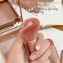 Bộ 5 cọ hồng kèm gương trang điểm cao cấp (2)