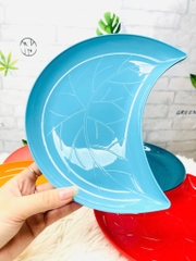 Dĩa Đựng Đồ Ăn Nhanh Hình Bán Nguyệt (2)