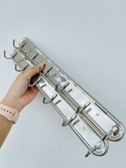 Móc Áo Treo Nhà Vệ Sinh 6 Móc Inox Bắt Tường (3)