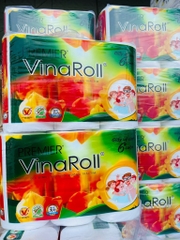 LỐC 6 CUỘN GIẤY KHÔNG LỖI VINAROL MẪU THƯỜNG (1)