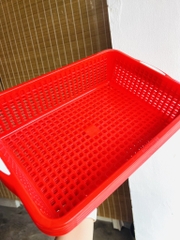 RỔ NHỰA HÌNH CHỮ NHẬT 38x26cm (1)