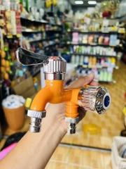 VÒI NƯỚC 2 ĐẦU NHIỀU MÀU KIỂU CỦ LẠC (2)