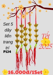 SET 10 DÂY LIỂN K124 TREO TRANG TRÍ DECOR TẾT 2025 (1)