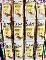 DÂY 10 GÓI DẦU GỘI ĐẦU CLEAR 9 THẢO DƯỢC