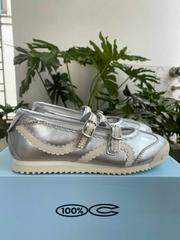 Kí gửi - Giày Búp Bê Cat&Sofa Màu Bạc | CS25009
