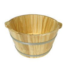 Chậu ngâm chân gỗ Thông