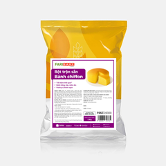Bột trộn sẵn bánh Chiffon, Farina | Túi 1kg