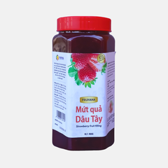 Fruhana - Mứt Quả Dâu Tây, Farina |  Hộp 900g, Thùng 5kg