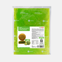 Heka - Nhân trung thu thịt quả cao cấp hương vị Dưa Lưới, Farina | Túi 200g, 500g, 1kg, 3kg
