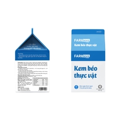 Kem Béo Thực Vật FariBeva | Hộp 454g
