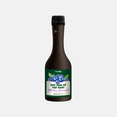 Mứt sinh tố việt quất nhãn hiệu FariBeva từ Farina | Chai 1 L, Thùng 12 kg