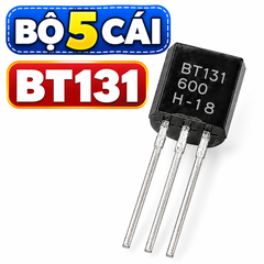 Bộ 5 Cái - BT131-600 Triac TO-92 - Thyristor 4A 600V Điều Khiển Công Suất AC