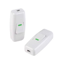 Công Tắc Điện A58 2500W 220V Màu Trắng Nhựa ABS Chống Vỡ 21x27x65MM