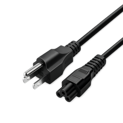 Dây Nguồn AC Chuẩn Mỹ 3 Chấu Sang Đầu Cắm C5 - Dây Nguồn Laptop, Adapter, Máy Chiếu - Dài 1.5M