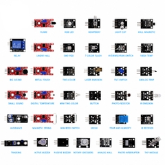 Bộ 37 Cảm Biến Arduino – Kit Sensor Module 37 in 1 Cho Học Tập, DIY, Điện Tử