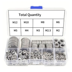 Bộ Vòng Đệm Long Đen Ốc Vít LDVB Thép Không Gỉ Dày M2345