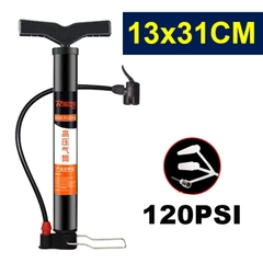 Bơm Xe Đạp Xe Máy Mini RTQ 13x31CM 120PSI Nặng 300G