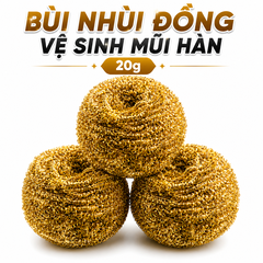 Bùi Nhùi Đồng Vệ Sinh Mũi Hàn 20g – Dụng Cụ Làm Sạch Đầu Mỏ Hàn, Không Hại Mũi Hàn