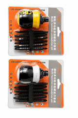 Bộ Tua Vít Ngắn 12 Trong 1 - Tay Cầm CR-V Kèm 12 Đầu Vít Đa Năng Sửa Chữa DIY