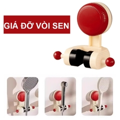 Giá Đỡ Vòi Hoa Sen Vòi Tắm DPA Dính Tường Chắc Chắn Bằng Nhựa 11x12CM