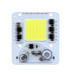 Led Công Suất Siêu Sáng NTV Led COB 50W Sáng Trắng 220VDC Kích Thước 40x46MM