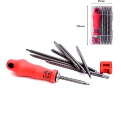 Bộ Tua Vít 18 Trong 1 PR Thân Vít 6MM Nặng 413G