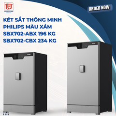 Philips Két Sắt Thông Minh SBX702-ABX