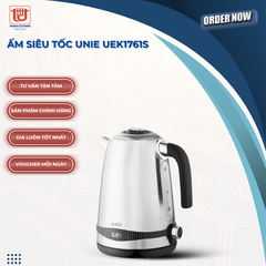 Unie Ấm Siêu Tốc UEK1761S - Dung tích 1.7L