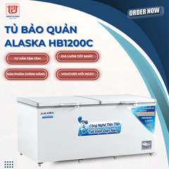 Alaska Tủ đông bảo quản HB1200C - Dung tích 1200L
