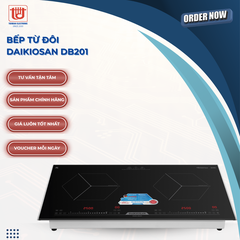 Daikiosan Bếp Từ Đôi DB201 - Công suất tổng 5000W