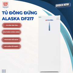 Alaska Tủ đông đứng DF217 - Dung tích 263L