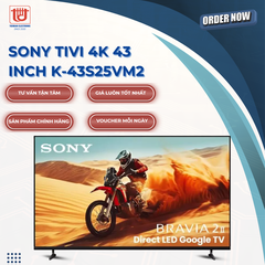 Sony Google Tivi 4K 43 inch K-43S25VM2