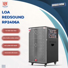 Redsound Loa kéo karaoke di động R2406A Bass 50