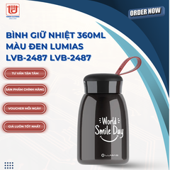 Lumias Bình giữ nhiệt 360ml LVB-2487/LVR-2487