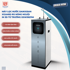 Daikiosan Máy Lọc Nước Xguard RO Nóng Nguội in 3D từ trường DSW36211M