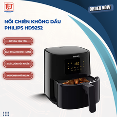 Philips Nồi Chiên Không Dầu HD9252 - Dung tích 4.1L