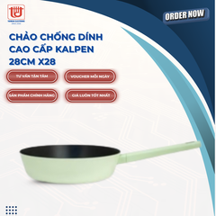 Kalpen Chảo Chống Dính Cao Cấp ILAG Eder màu xanh (X26 - X28) - Size 26 - 28cm