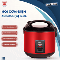 Sato Nồi Cơm Điện 30S035/30S035C - Dung tích 3L