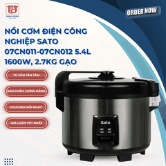 Sato Nồi Cơm Công Nghiệp 07CN011 - Dung tích 5.4L