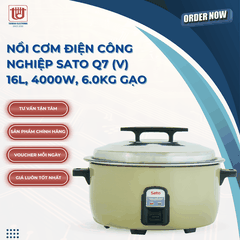 Sato Nồi Cơm Điện Công Nghiệp Q16(V) - Dung tích 16L