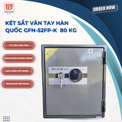 Gunngard Két sắt vân tay Hàn Quốc GFN-52FP-K