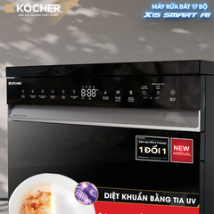 Kocher Máy rửa bát X15 Smart AI