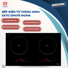 Sato Bếp Điện Từ Đôi SIH476 N4/MA