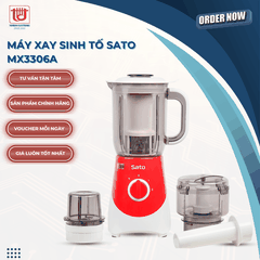 Sato Máy Xay Sinh Tố Đa Năng MX3306A