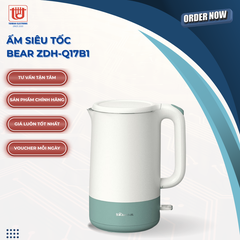 Ấm Siêu Tốc Bear ZDH-Q17B1 - Dung tích 1.7L