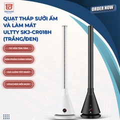 Ultty Quạt Tháp Sưởi Ấm Và Làm Mát SKJ-CR018H (Trắng/Đen)