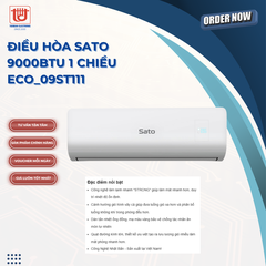 Sato Điều Hòa 1 Chiều 9000BTU ECO_09ST111