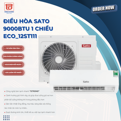 Sato Điều Hòa 1 Chiều 12000BTU ECO_12ST111
